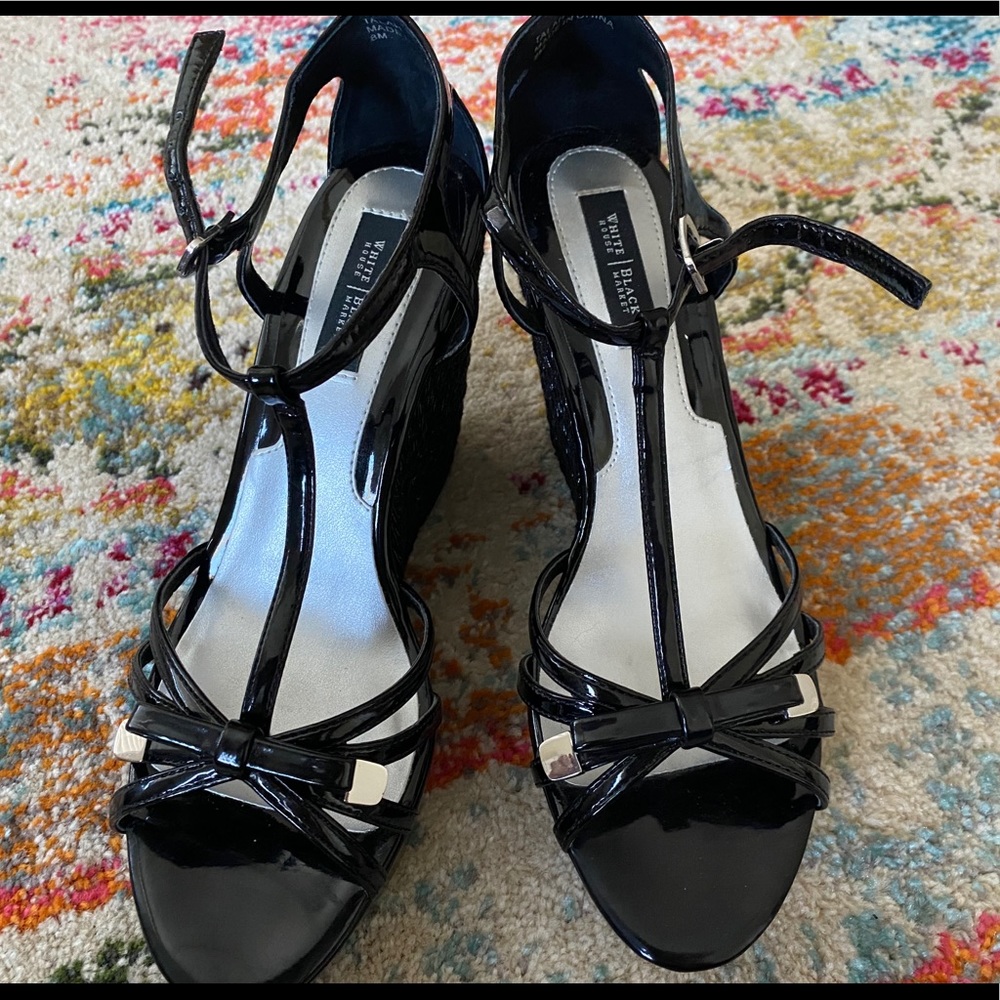 White House Black Market wedge sandals